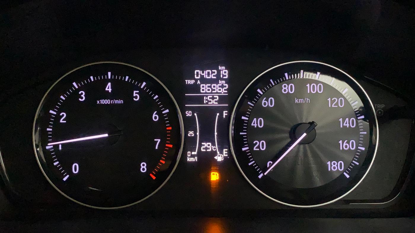 2018 Honda Amaze 1.2L I-VTEC VX, Petrol, Manual, 40,211 km, Odometer Image