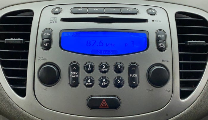 2016 Hyundai i10 SPORTZ 1.1, CNG, Manual, 68,904 km, Infotainment System