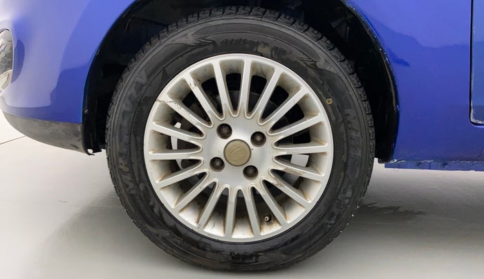 2014 Tata Zest XT RT, Petrol, Manual, 73,417 km, Left Front Wheel
