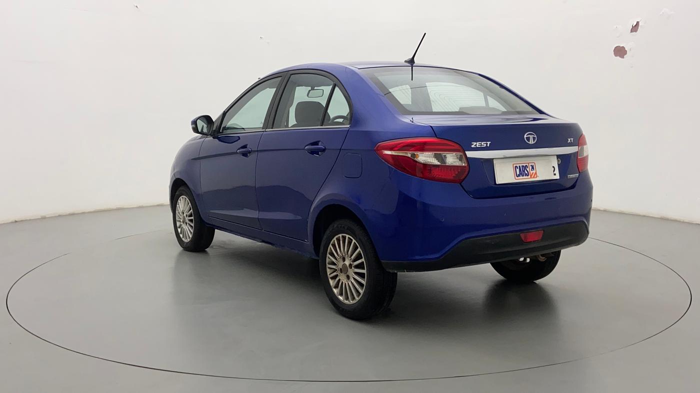 2014 Tata Zest XT RT, Petrol, Manual, 73,417 km, Left Back Diagonal