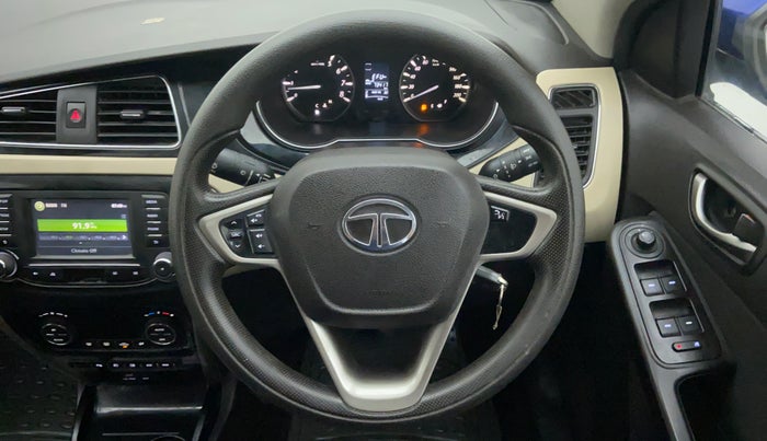 2014 Tata Zest XT RT, Petrol, Manual, 73,417 km, Steering Wheel Close Up