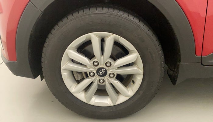 2017 Hyundai Creta E PLUS 1.6 PETROL, Petrol, Manual, 23,252 km, Left Front Wheel