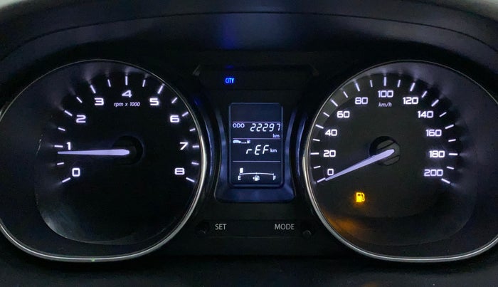 2019 Tata Tiago XZ PLUS PETROL, Petrol, Manual, 22,406 km, Odometer Image