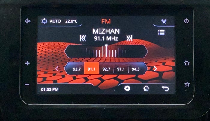 2019 Tata Tiago XZ PLUS PETROL, Petrol, Manual, 22,406 km, Infotainment System