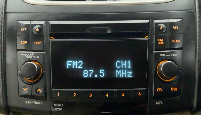 2012 Maruti Swift Dzire ZXI, Petrol, Manual, 65,154 km, Infotainment System