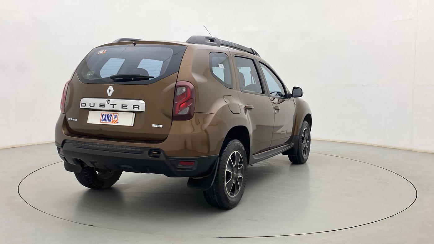 2018 Renault Duster 85 PS RXS MT DIESEL, Diesel, Manual, 72,877 km, Right Back Diagonal