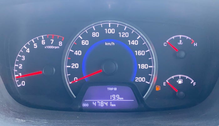 2015 Hyundai Grand i10 SPORTZ 1.2 KAPPA VTVT, Petrol, Manual, 47,821 km, Odometer Image