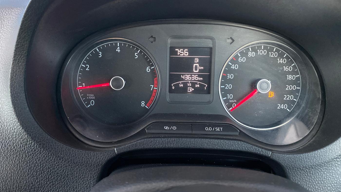 2020 Volkswagen Polo HIGHLINE PLUS 1.0, Petrol, Manual, 43,761 km, Odometer Image