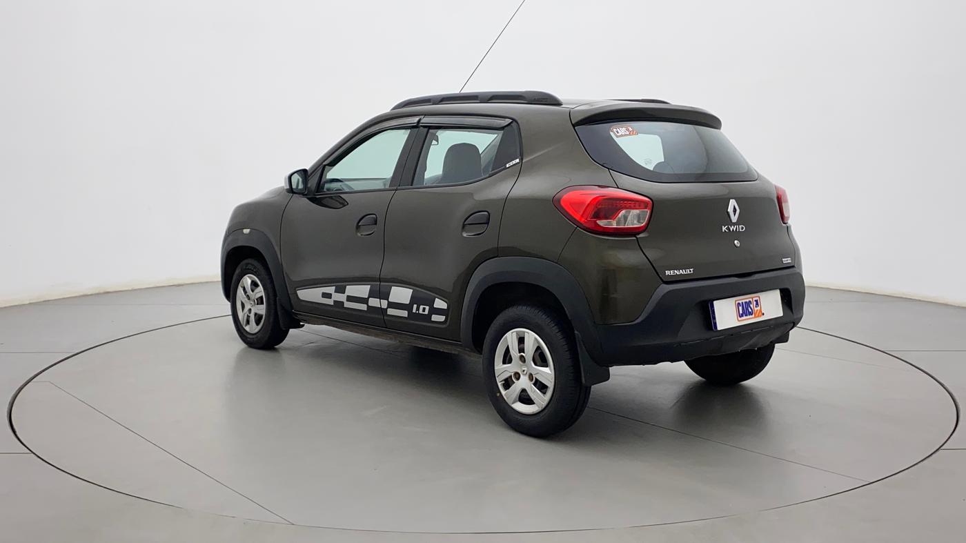 2018 Renault Kwid RXT 1.0 AMT (O), Petrol, Automatic, 68,942 km, Left Back Diagonal