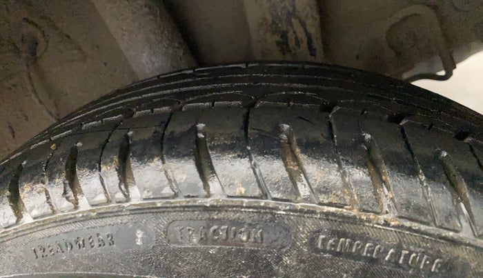 2017 Hyundai Grand i10 ASTA 1.2 KAPPA VTVT, Petrol, Manual, 71,876 km, Left Rear Tyre Tread