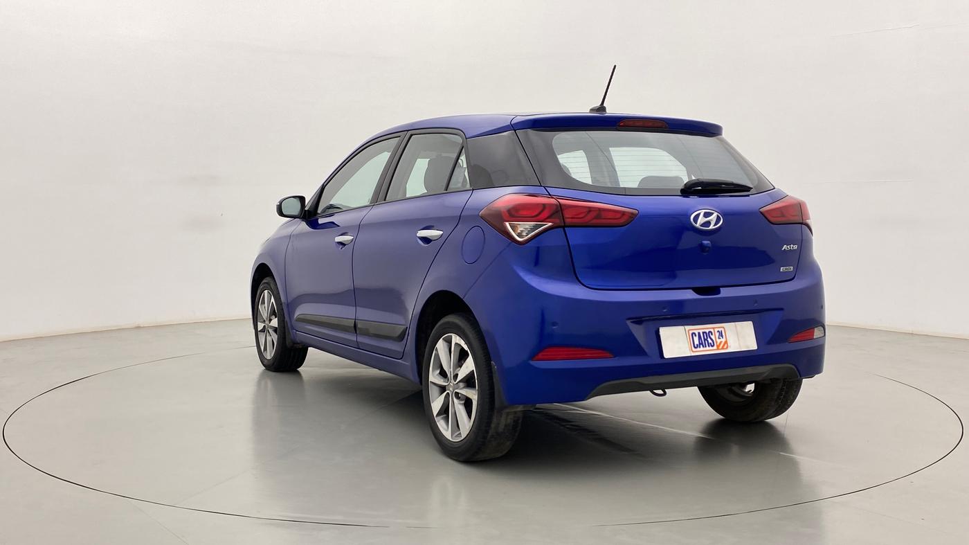 2016 Hyundai Elite i20 1.4 CRDI ASTA (O), Diesel, Manual, 69,447 km, Left Back Diagonal