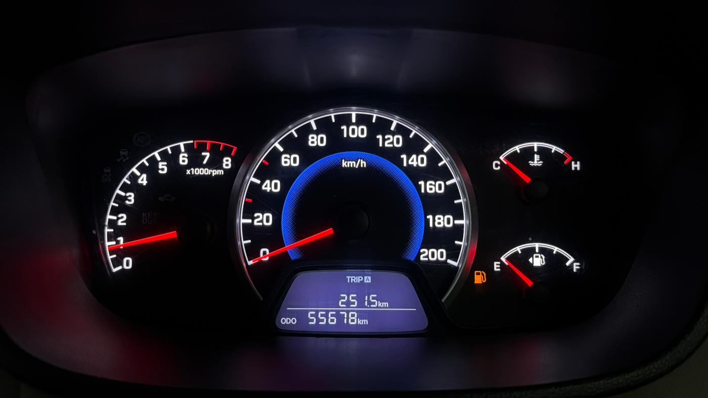 2017 Hyundai Grand i10 SPORTZ 1.2 KAPPA VTVT, Petrol, Manual, 55,669 km, Odometer Image