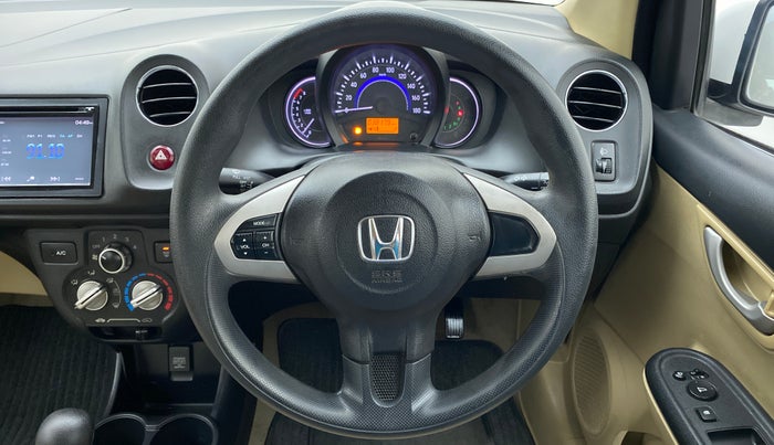 2015 Honda Brio 1.2 VX AT I VTEC, Petrol, Automatic, 38,204 km, Steering Wheel Close Up