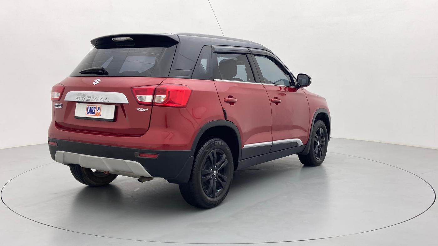 2019 Maruti Vitara Brezza ZDI PLUS DUAL TONE, Diesel, Manual, 41,091 km, Right Back Diagonal