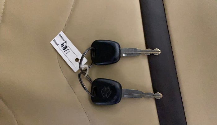 2021 Maruti Celerio VXI CNG, CNG, Manual, 63,108 km, Key Close Up