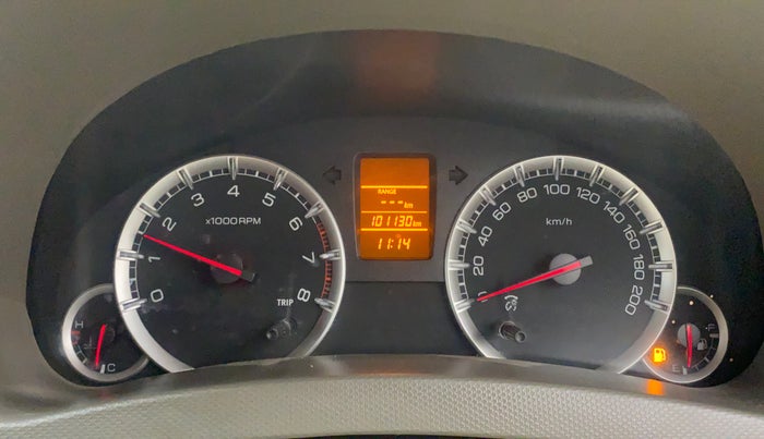 2016 Maruti Ertiga VXI, Petrol, Manual, 1,01,093 km, Odometer Image