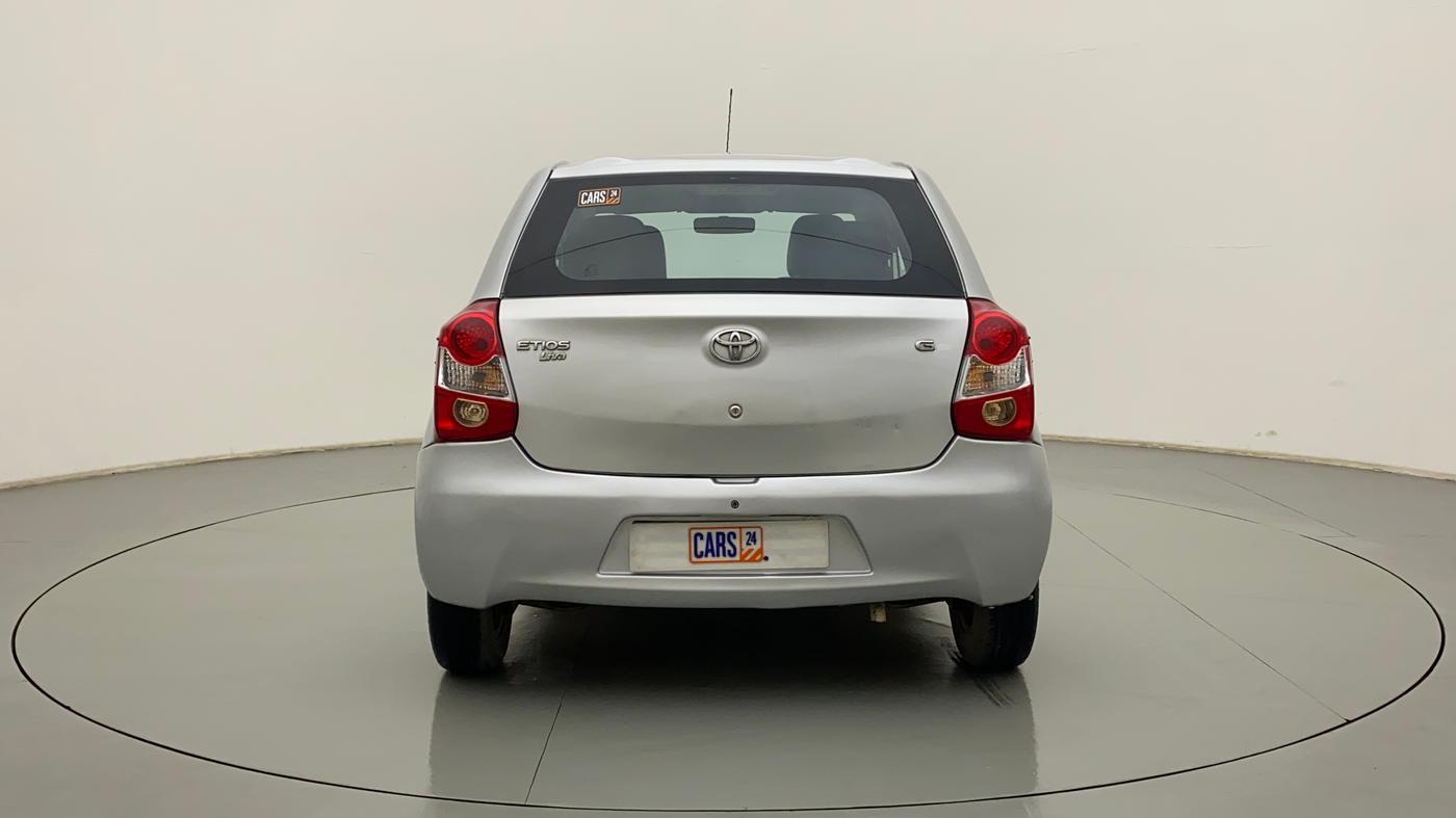 2014 Toyota Etios Liva G, CNG, Manual, 79,418 km, Back/Rear