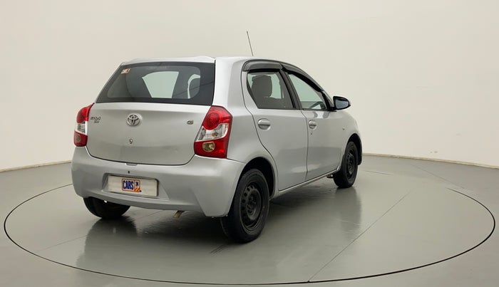 2014 Toyota Etios Liva G, CNG, Manual, 79,418 km, Right Back Diagonal