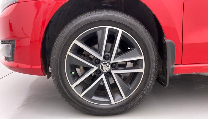 2020 Skoda Rapid STYLE TSI, Petrol, Manual, 54,410 km, Left Front Wheel