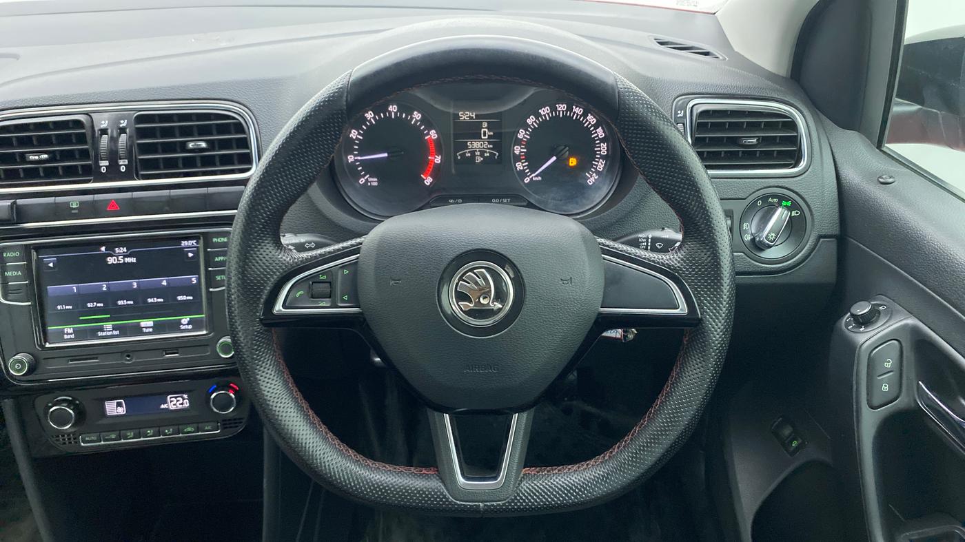 2020 Skoda Rapid STYLE TSI, Petrol, Manual, 54,410 km, Steering Wheel Close Up