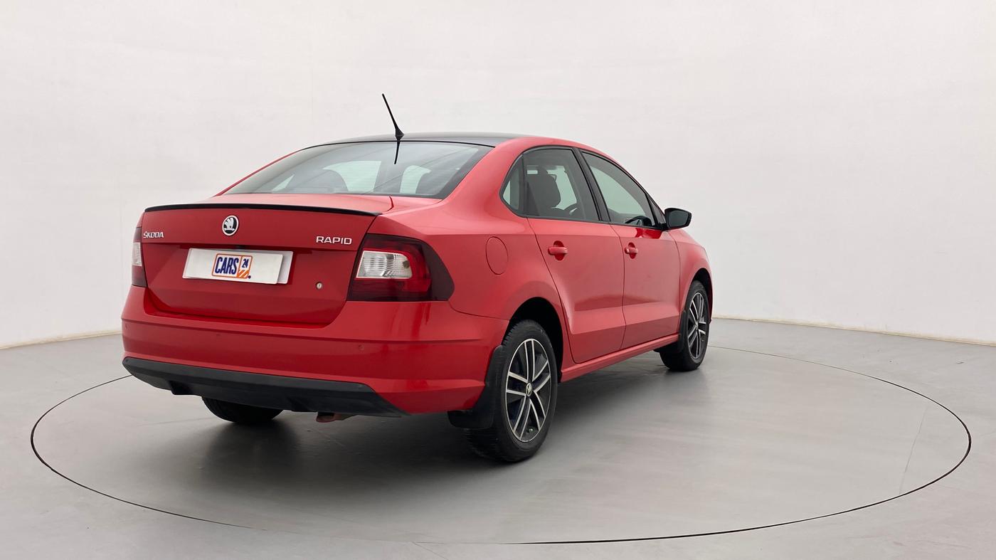 2020 Skoda Rapid STYLE TSI, Petrol, Manual, 54,410 km, Right Back Diagonal