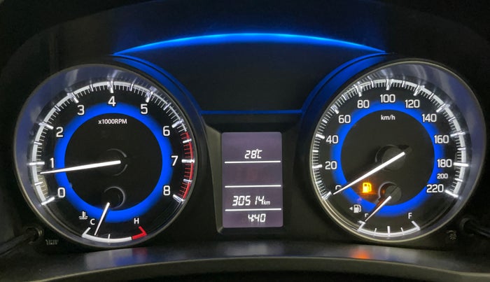 2018 Maruti Baleno DELTA PETROL 1.2, Petrol, Manual, 30,522 km, Odometer Image