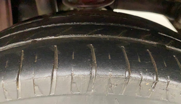 2010 Maruti Alto K10 LXI, Petrol, Manual, 86,013 km, Left Rear Tyre Tread