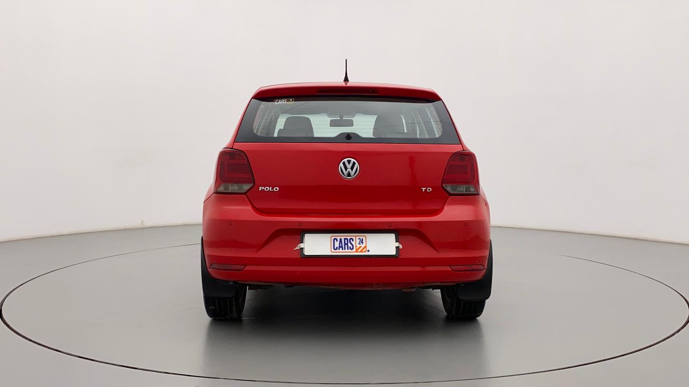 2015 Volkswagen Polo HIGHLINE1.5L, Diesel, Manual, 1,23,224 km, Back/Rear