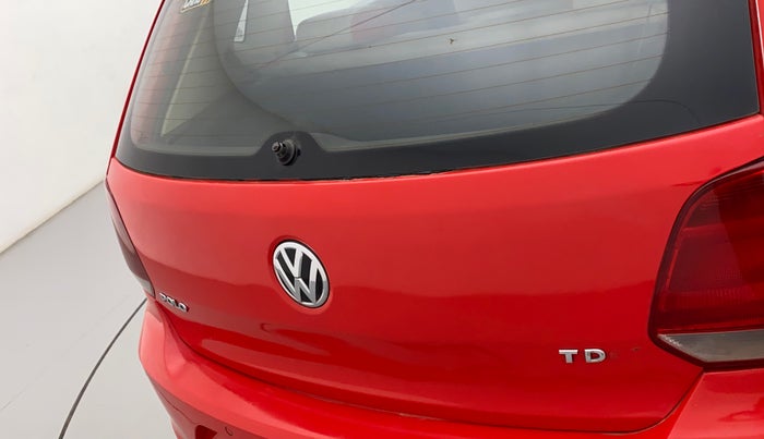 2015 Volkswagen Polo HIGHLINE1.5L, Diesel, Manual, 1,23,224 km, Rear bumper - Paint is slightly damaged