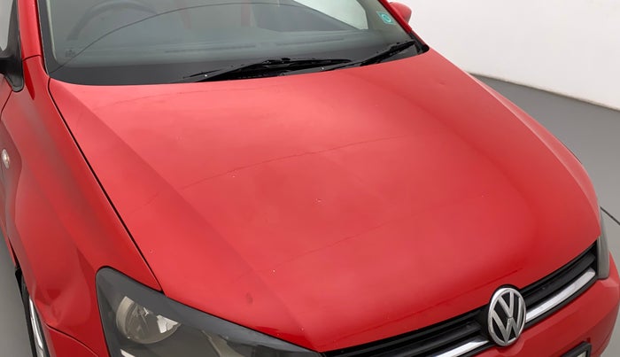 2015 Volkswagen Polo HIGHLINE1.5L, Diesel, Manual, 1,23,224 km, Bonnet (hood) - Slightly dented