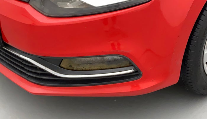 2015 Volkswagen Polo HIGHLINE1.5L, Diesel, Manual, 1,23,224 km, Front bumper - Minor scratches