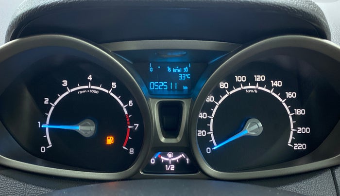 2013 Ford Ecosport 1.0 ECOBOOST TITANIUM, Petrol, Manual, 52,524 km, Odometer Image