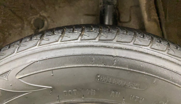 2017 Maruti Celerio ZXI (O), Petrol, Manual, 75,516 km, Left Rear Tyre Tread