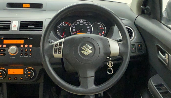 2010 Maruti Swift ZXI, Petrol, Manual, 43,970 km, Steering Wheel Close Up