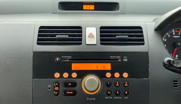 2010 Maruti Swift ZXI, Petrol, Manual, 43,970 km, Infotainment System