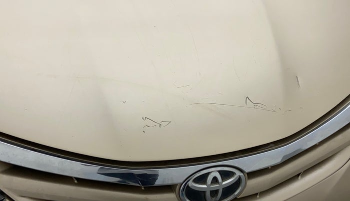 2011 Toyota Etios VX, Petrol, Manual, 66,479 km, Bonnet (hood) - Slightly dented