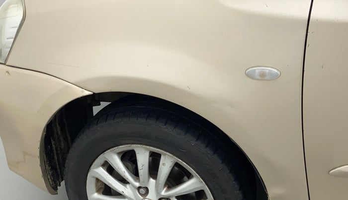 2011 Toyota Etios VX, Petrol, Manual, 66,479 km, Left fender - Slightly dented