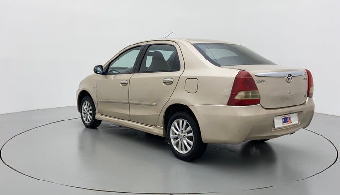 2011 Toyota Etios VX, Petrol, Manual, 66,479 km, Left Back Diagonal