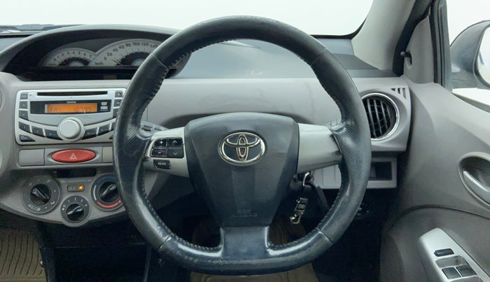 2011 Toyota Etios VX, Petrol, Manual, 66,479 km, Steering Wheel Close Up