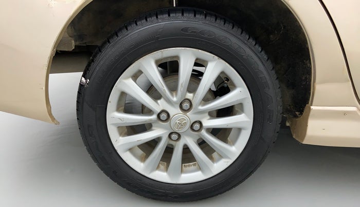 2011 Toyota Etios VX, Petrol, Manual, 66,479 km, Right Rear Wheel