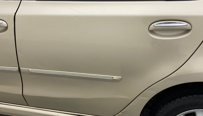 2011 Toyota Etios VX, Petrol, Manual, 66,479 km, Rear left door - Slightly dented