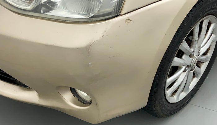 2011 Toyota Etios VX, Petrol, Manual, 66,479 km, Front bumper - Minor scratches