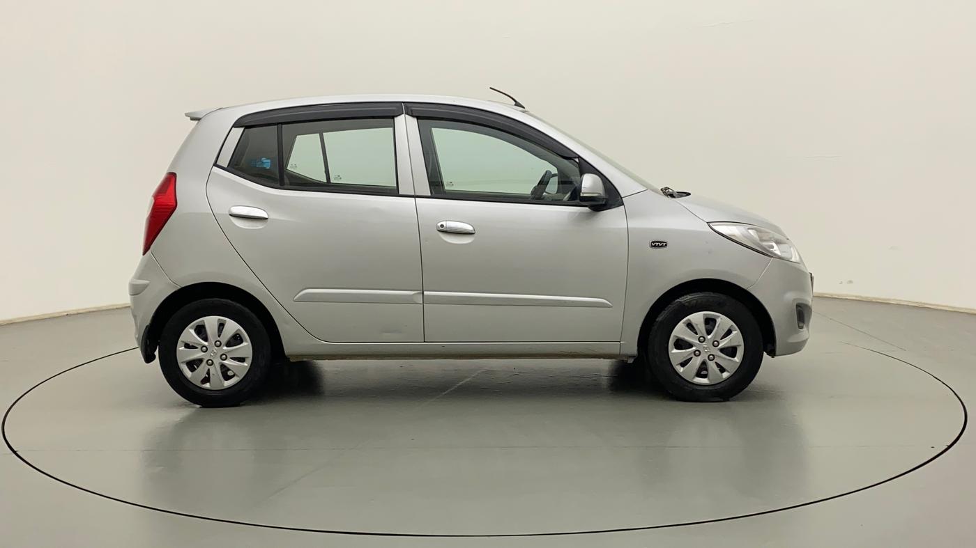 2012 Hyundai i10 SPORTZ 1.2 AT, Petrol, Automatic, 36,400 km, Right Side View