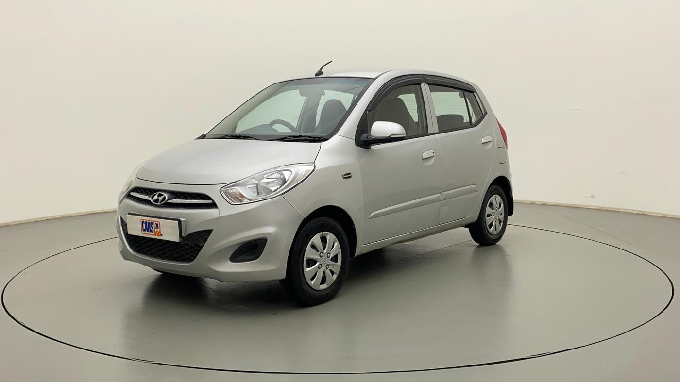 2012 Hyundai i10 SPORTZ 1.2 AT, Petrol, Automatic, 36,400 km, Left Front Diagonal