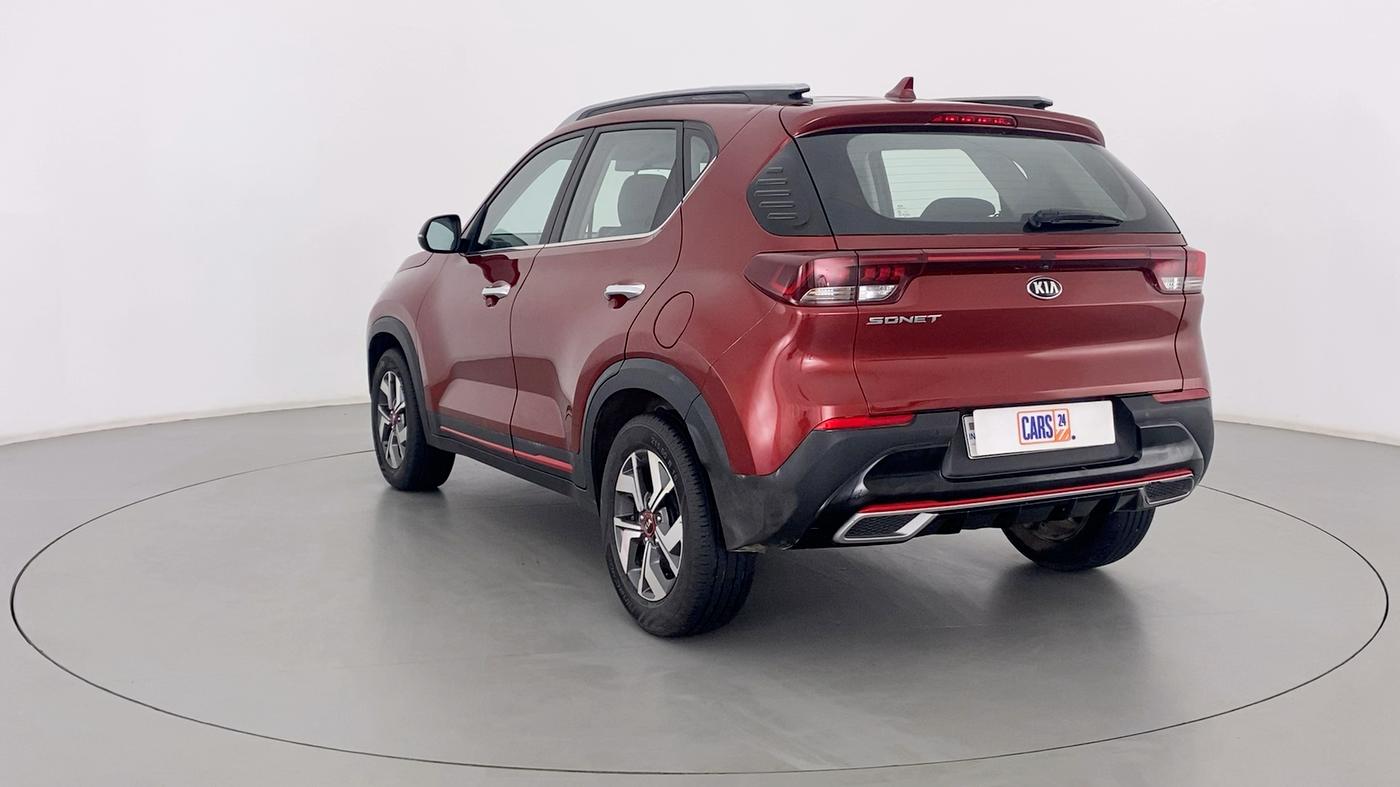 2020 KIA SONET GTX PLUS 1.5D  AT, Diesel, Automatic, 23,012 km, Left Back Diagonal