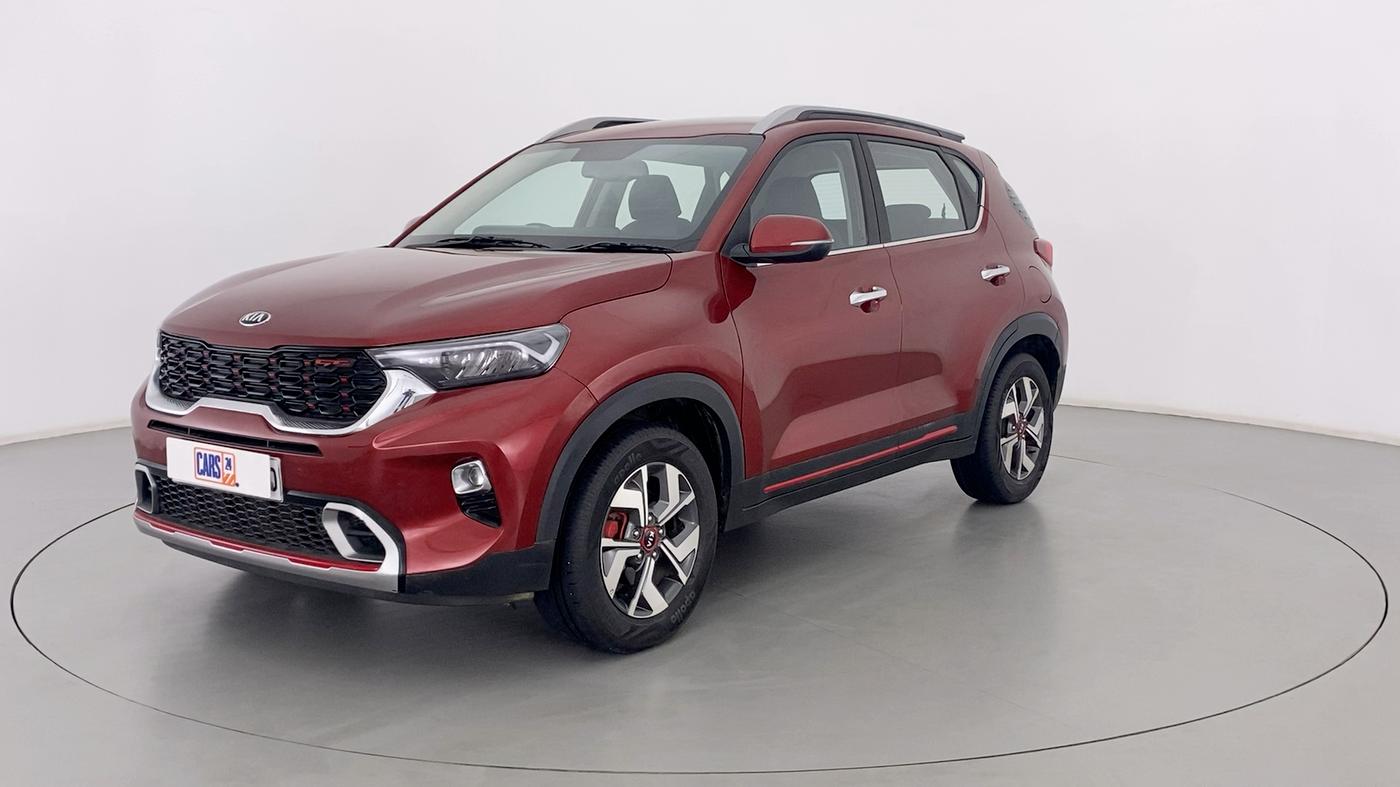 2020 KIA SONET GTX PLUS 1.5D  AT, Diesel, Automatic, 23,012 km, Left Front Diagonal