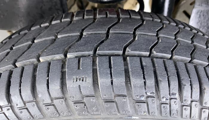 2016 Tata Nano TWIST XTA, Petrol, Automatic, 4,962 km, Left Rear Tyre Tread