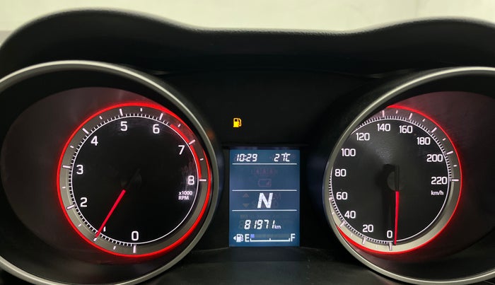 2019 Maruti Swift ZXI AMT, Petrol, Automatic, 81,922 km, Odometer Image