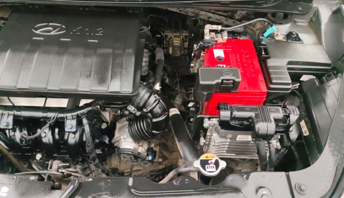 2021 Hyundai AURA S 1.2 AMT, Petrol, Automatic, 64,885 km, Engine View - Left