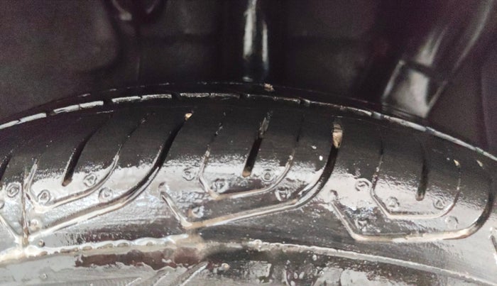 2021 Hyundai AURA S 1.2 AMT, Petrol, Automatic, 64,885 km, Left Rear Tyre Tread